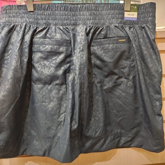 ORVIS Women Travel Skorts with Inner Shorts-- Navy - Picture 5 of 9